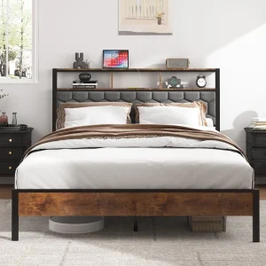 Upholstered Platform Bed